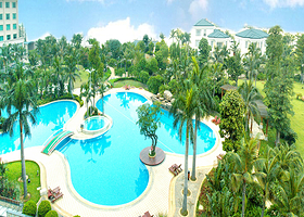 东莞汇景酒店室外泳池