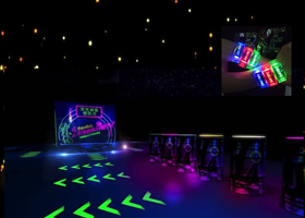 亚龙湾博后村AJIA之夜潮玩主题公园