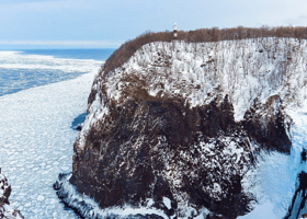 知床少女之泪瀑布