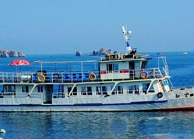 大连老虎滩海上观光船