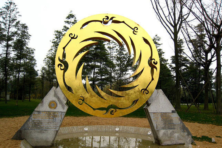 中国文化遗产纪念雕塑旅游