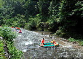 明月峡漂流