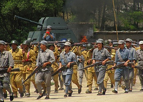 大型实景演出《延安保卫战》