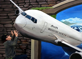 超级宝贝3D画展