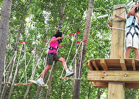 快乐猴树上穿越