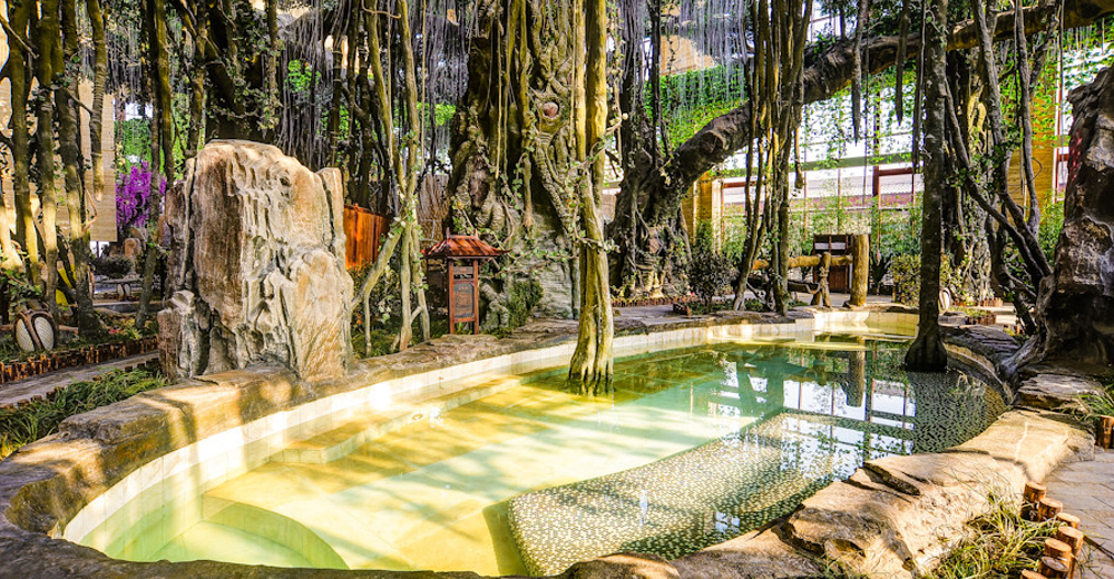 天津光合谷(天沐)温泉成人票(含餐)(周一至周四)