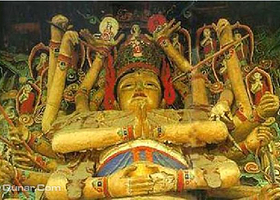 千手千眼菩萨铜造像