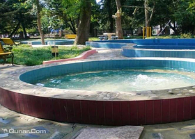 巢湖汤干部温泉疗养院元帅楼露天温泉