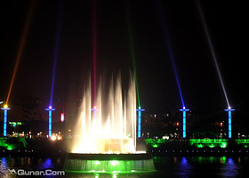 新丰江音乐喷泉