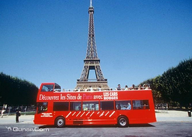 随上随下双层巴黎城市环游观光巴士
