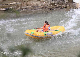 朝天明月峡漂流