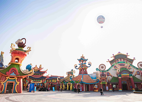 成都融创天府之星氦气球