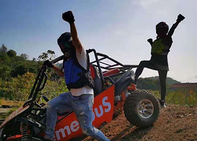 天津印象偏桥真人cs 丛林越野卡丁车