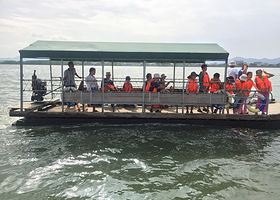 盐洲岛出海捕鱼