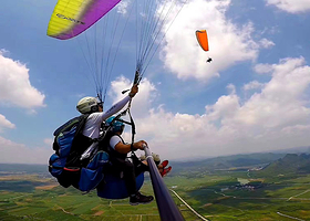 河南郑州具茨山滑翔伞飞行基地