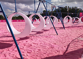 赛汗塔拉粉色主题沙滩游乐场