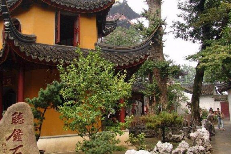 寒山寺照墙旅游