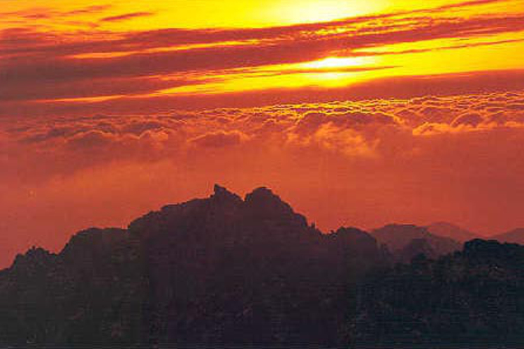 登山古道景区旅游