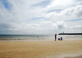 牛岛西滨白沙海水浴场