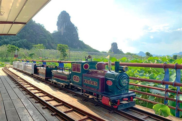 景区直属清远英德洞天仙境九龙峰林小镇一日游含午餐门票赠保险