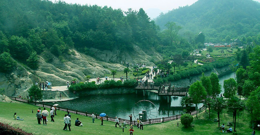 木兰峪风景区图片